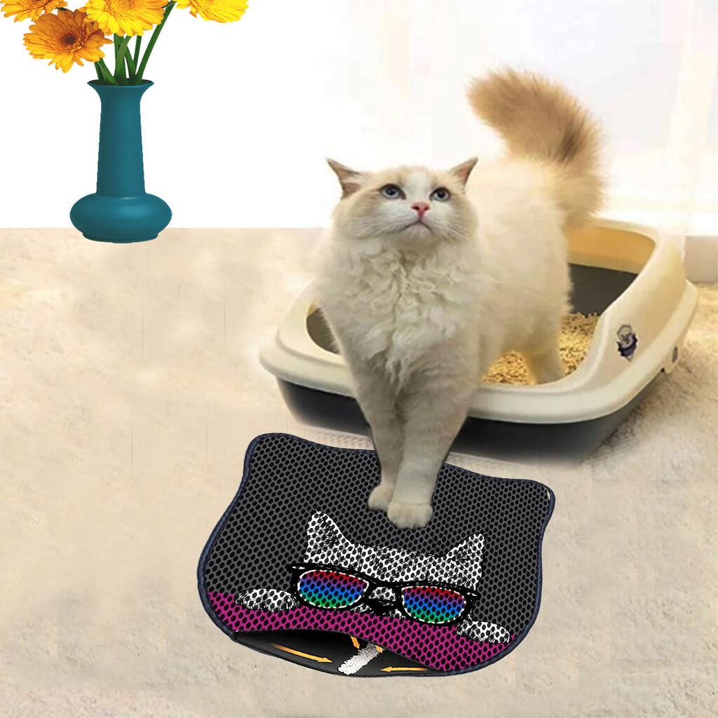 Aberto Design Toaletni prostor za mačke Kdkafa0224, 40 x 50 cm, Siva