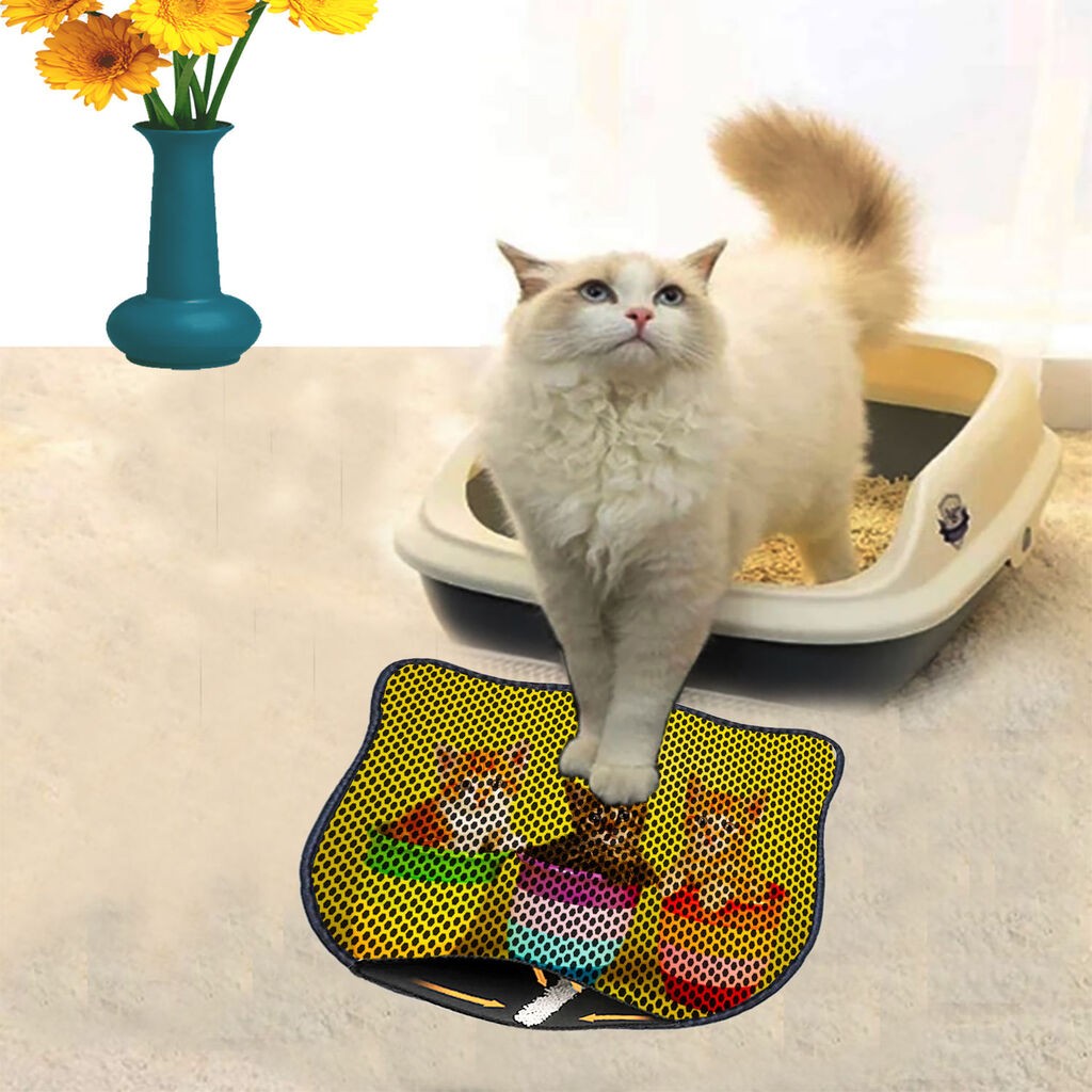 Aberto Design Toaletni prostor za mačke Kdkafa0137, 40 x 50 cm, Žuta