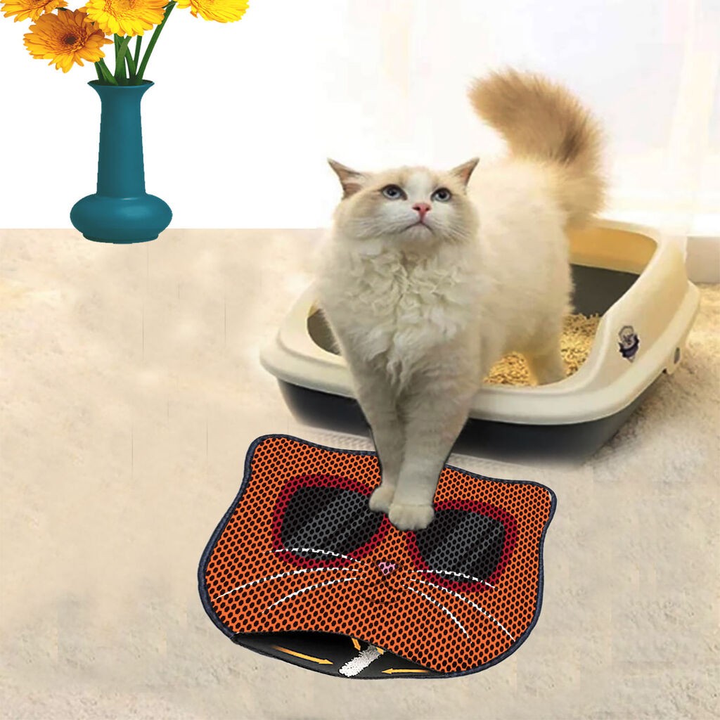 Aberto Design Toaletni prostor za mačke Kdkafa0234, 40 x 50 cm, Narandžasta