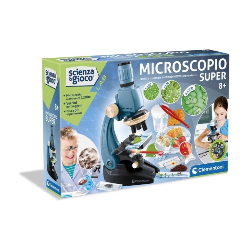 Clementoni Kreativni set Super mikroskop x1200
