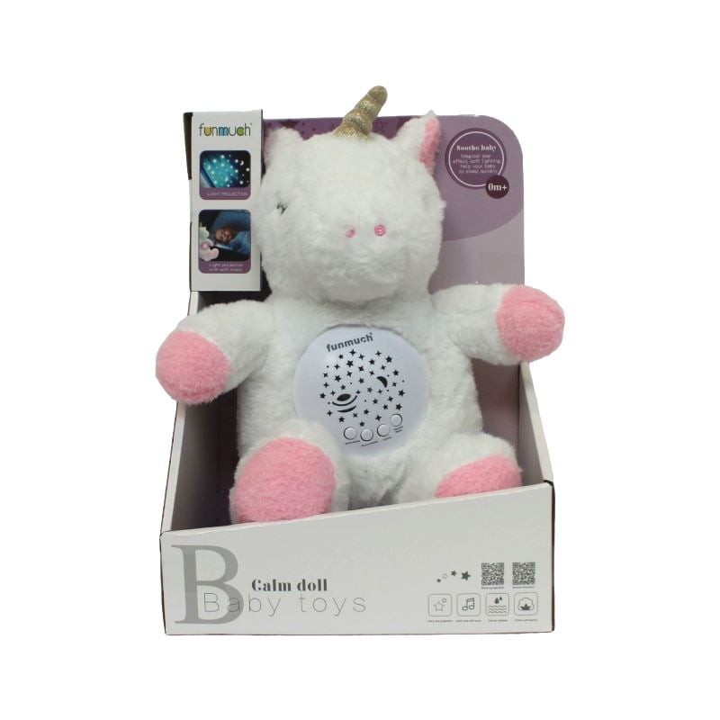 Plišani jednorog sa projektorom