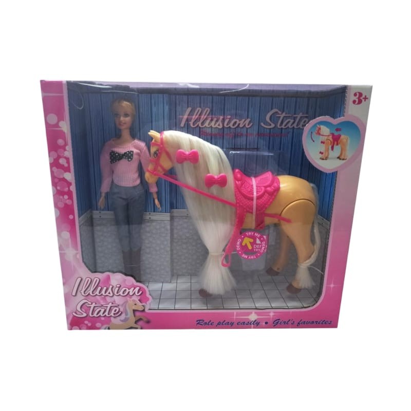 Set lutka i konj za djevojčice