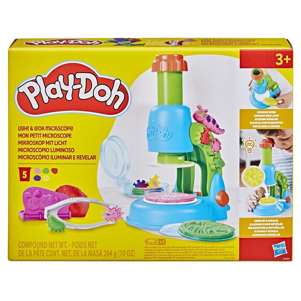 Play-Doh Kreativni set Light and look Mikroskop