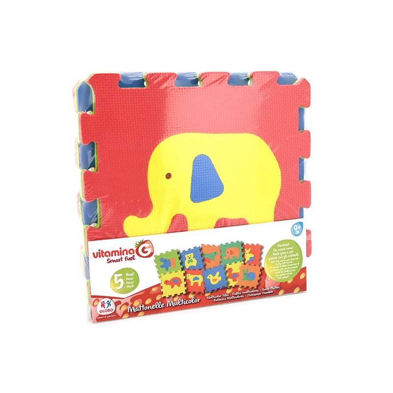 GLOBO Mekane puzzle slike 5kom, Šarene