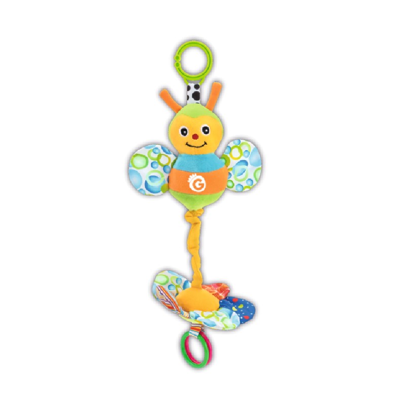 GLOBO Zvečka muzička pčelica, Šarena