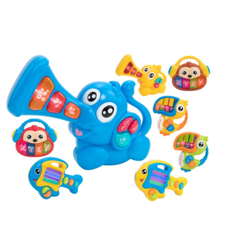 GLOBO  Životinjica sa zvukom i muzikom, Šareni