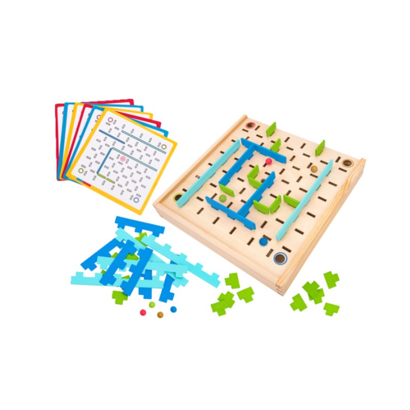 GLOBO Sirwood Igra logički labirint, Šareni