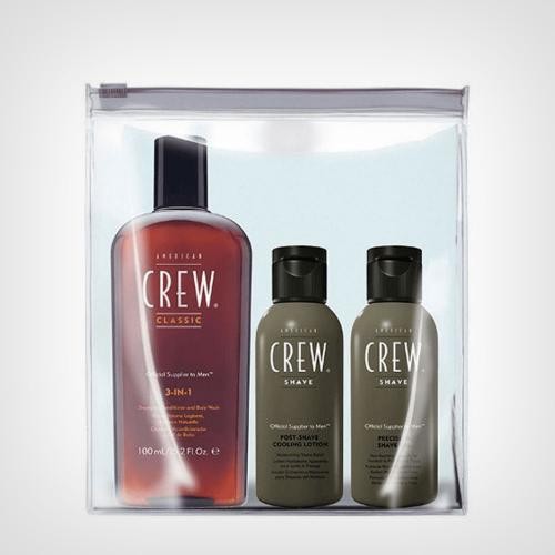 AMERICAN CREW Classic Travel Grooming Kit 2 × 50 ml