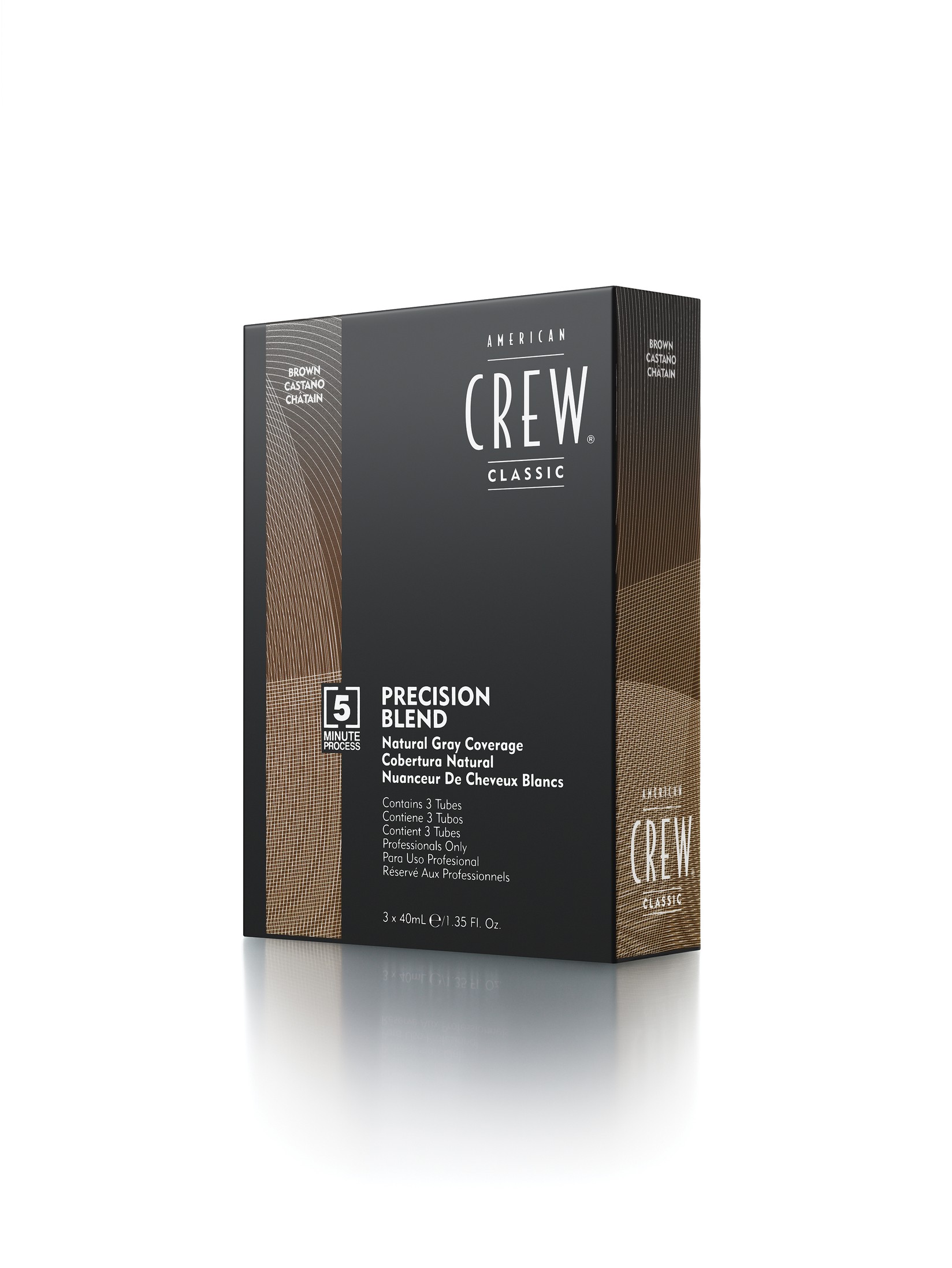 AMERICAN CREW Precision Blend Medium Natural 3 × 40 ml