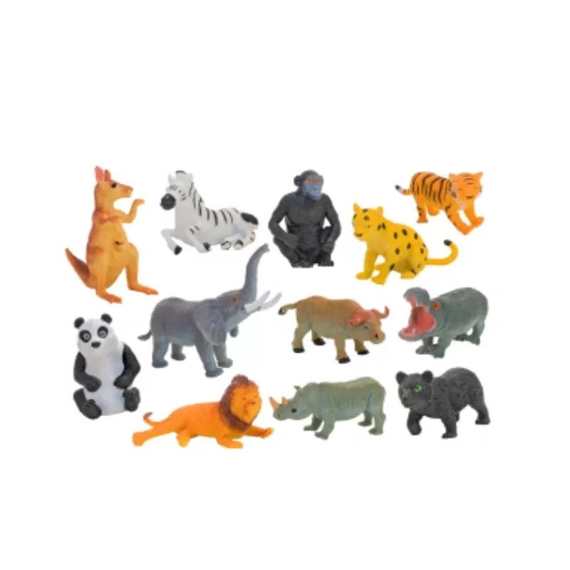 GLOBO Gumene životinje ZOO, Šarene