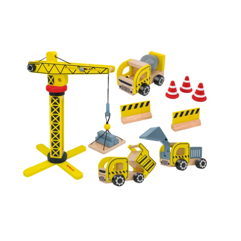 GLOBO SIRWOOD Građevinski kran, Žuti