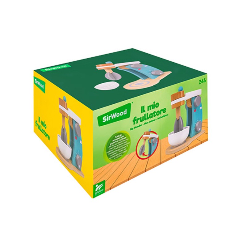 GLOBO SIRWOOD Drveni blender set, Šareni