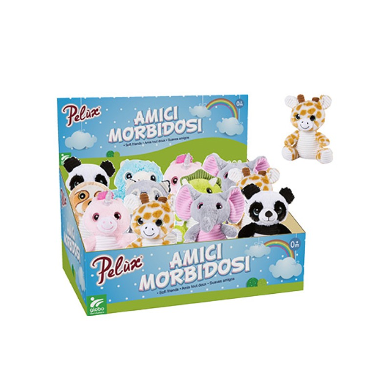 GLOBO PELUX Mekana životinja, Šarene