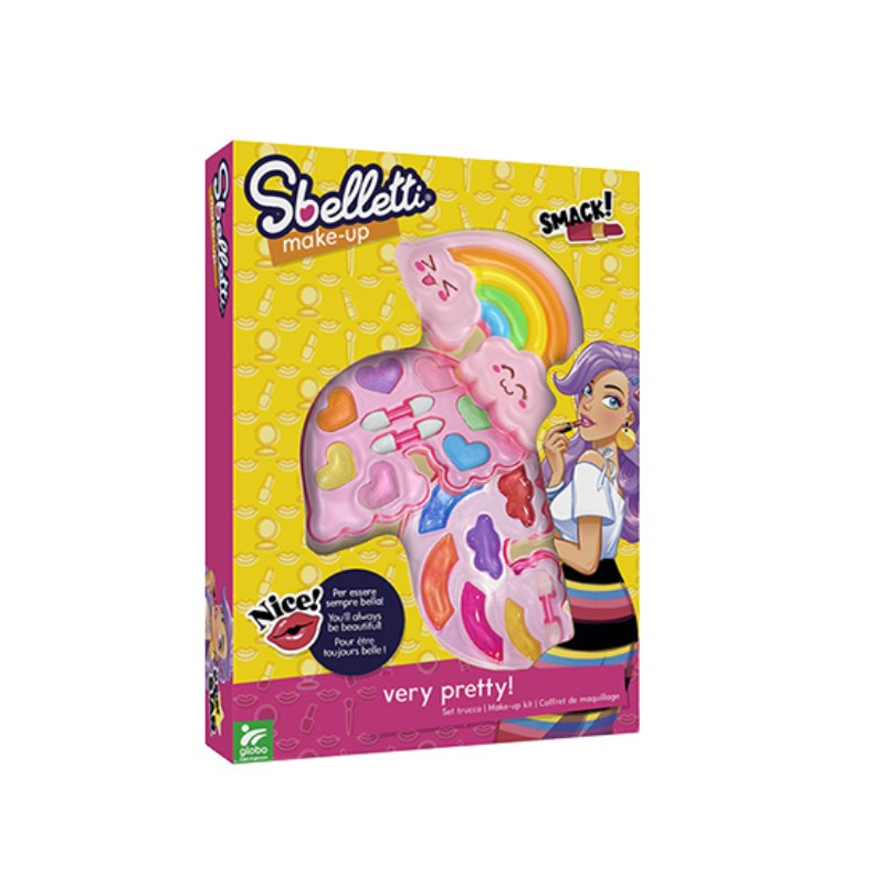 GLOBO SBELLETTI Šminka u obliku duge na dva, Šarena
