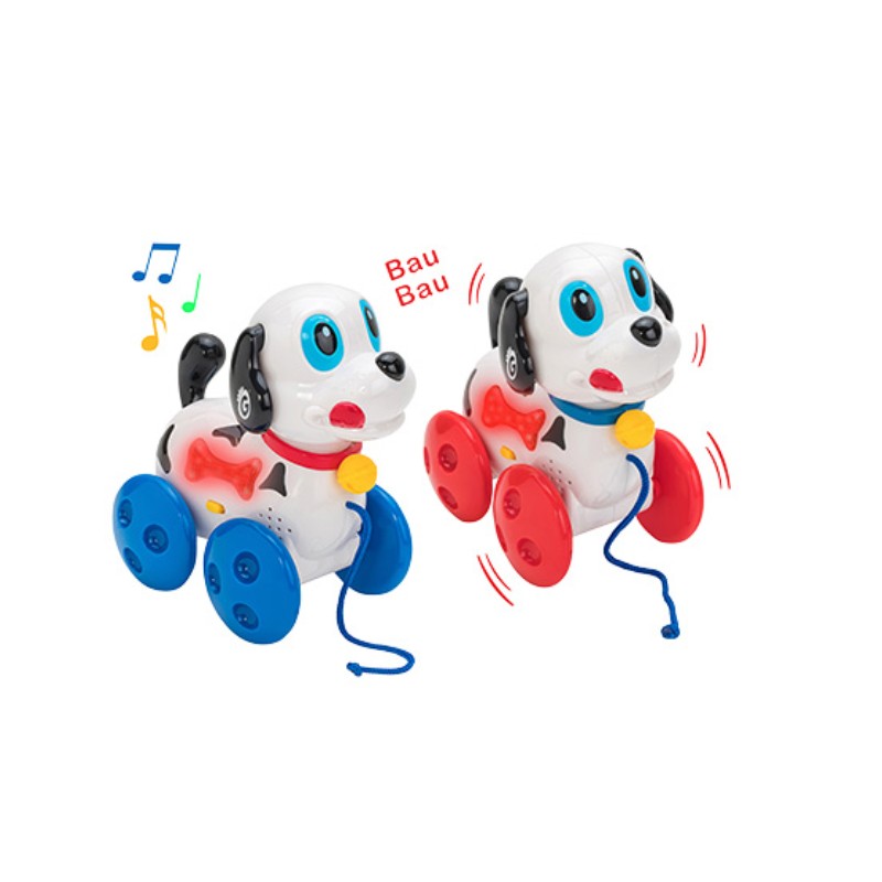 GLOBO  Igračka psić na kanapu, Šareni