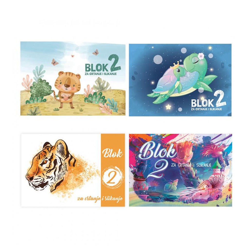 Spirit Blok za crtanje br.2, 10 listova