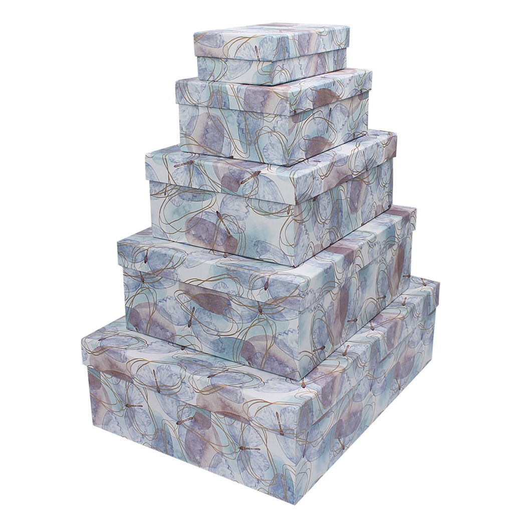 Vrabac Set ukrasnih kutija Zoi 80, 5 komada