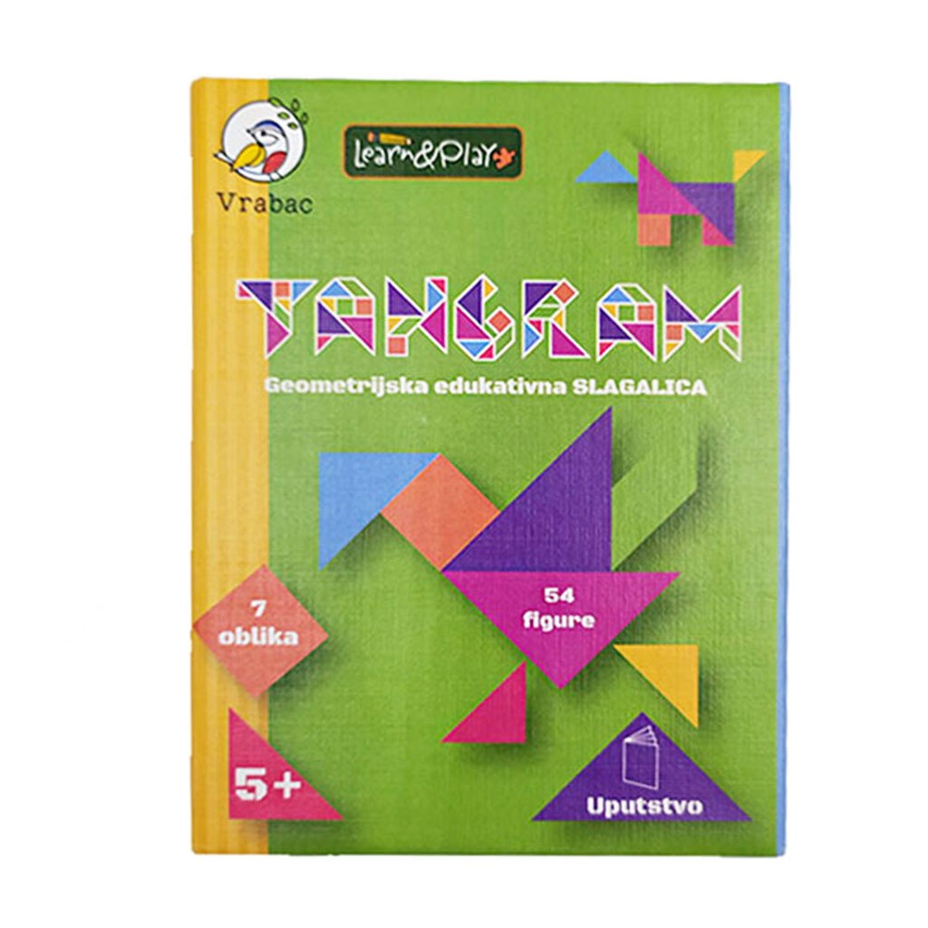 Vrabac Edukativna geometrijska slagalica Tangram