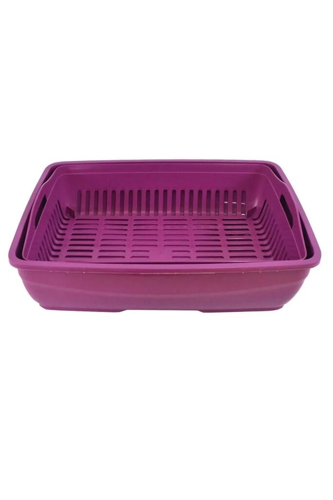 Mačji toalet Paws & Whiskers 1164457, ljubičasta