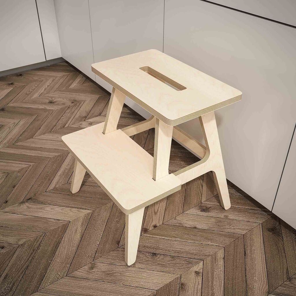 Hanah Home stepenasta stolica CPT3001-47, 43x47x44 cm