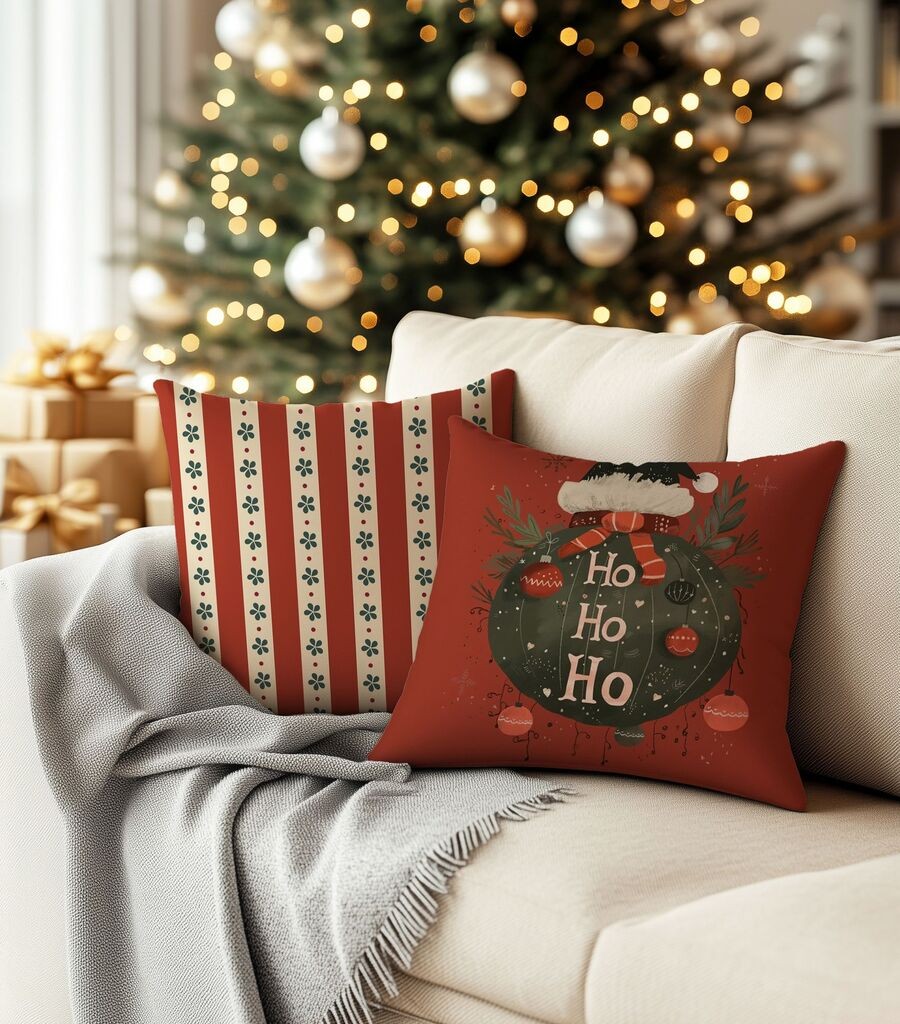 Aberto Design Set ukrasnih jastučnica PLW-NWYR26 - 1, 43x43 cm, 2 dijela