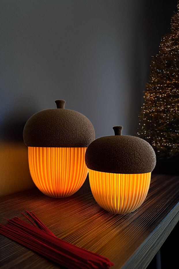 Aberto Design Set žireva, 2 komada, smeđa