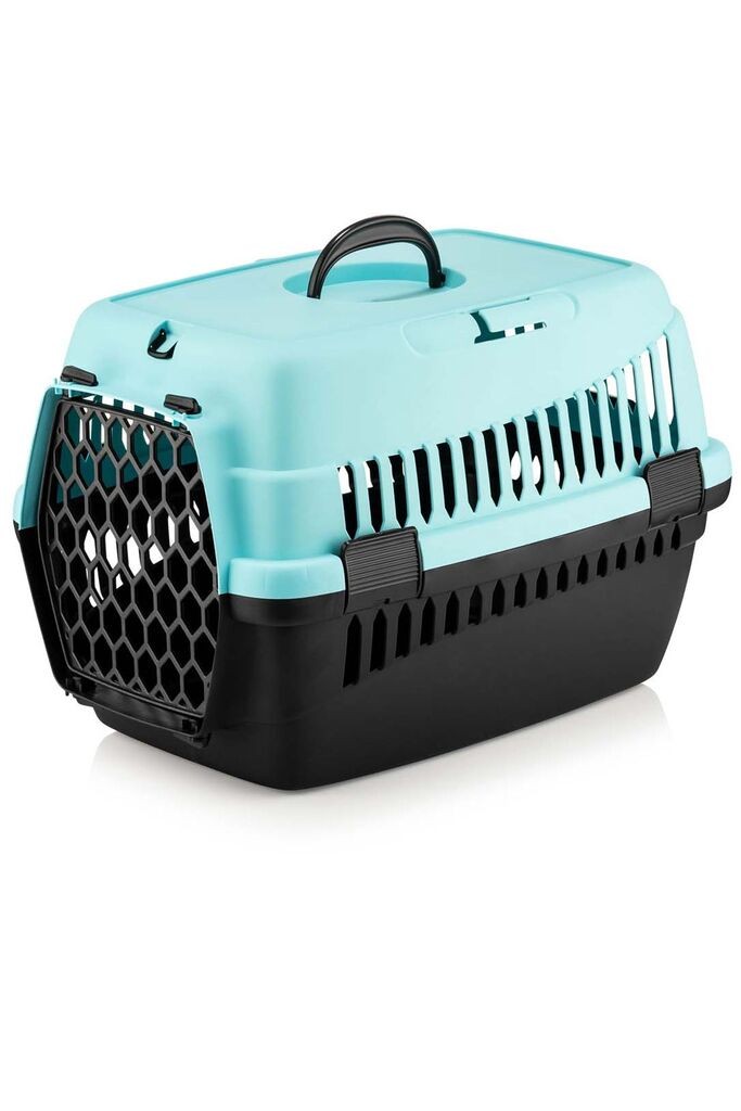 Paws & Whiskers transporter za mačke 5096-R-4, tirkizna