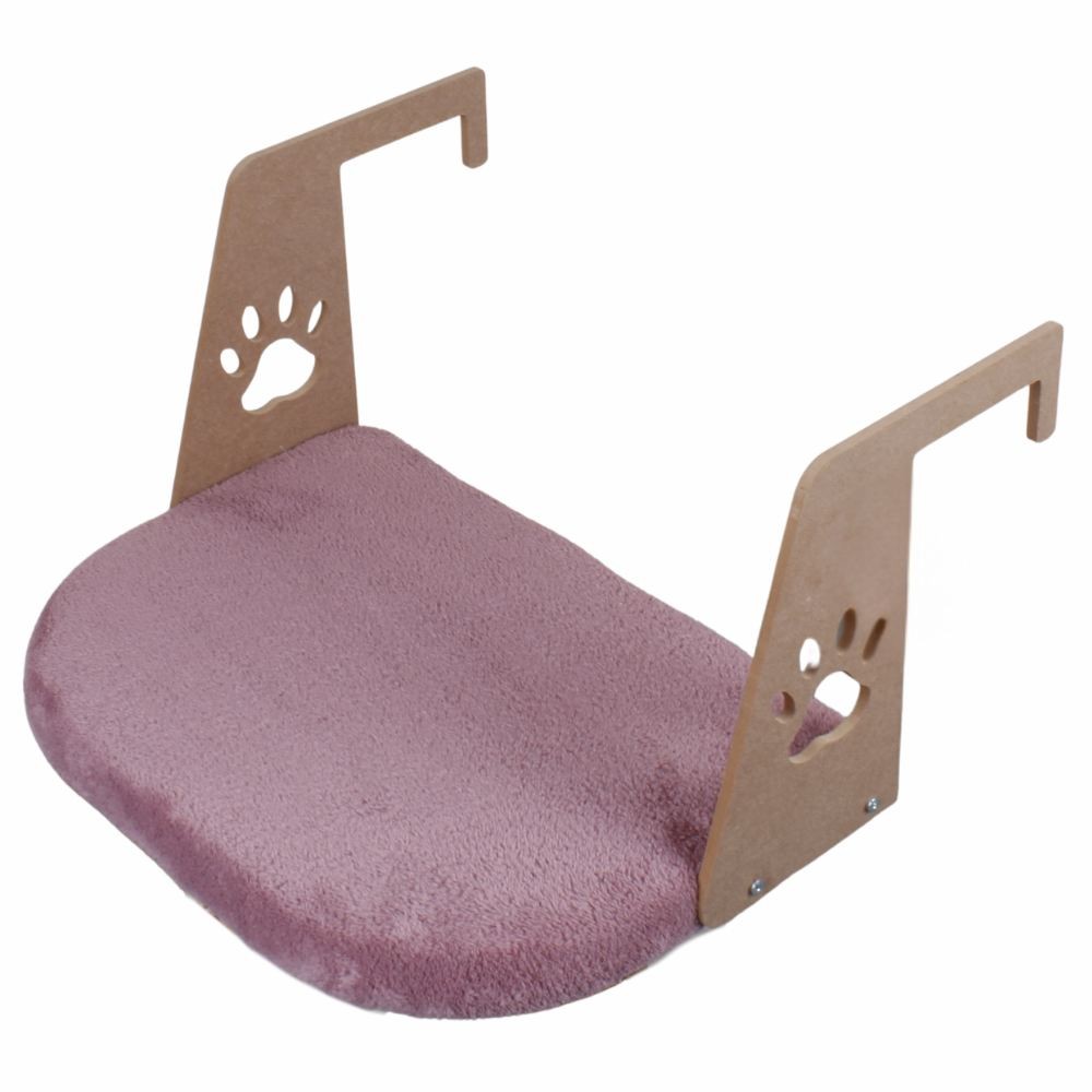 Mačji krevet Paws & Whiskers Riana, prljavo ružičaste boje