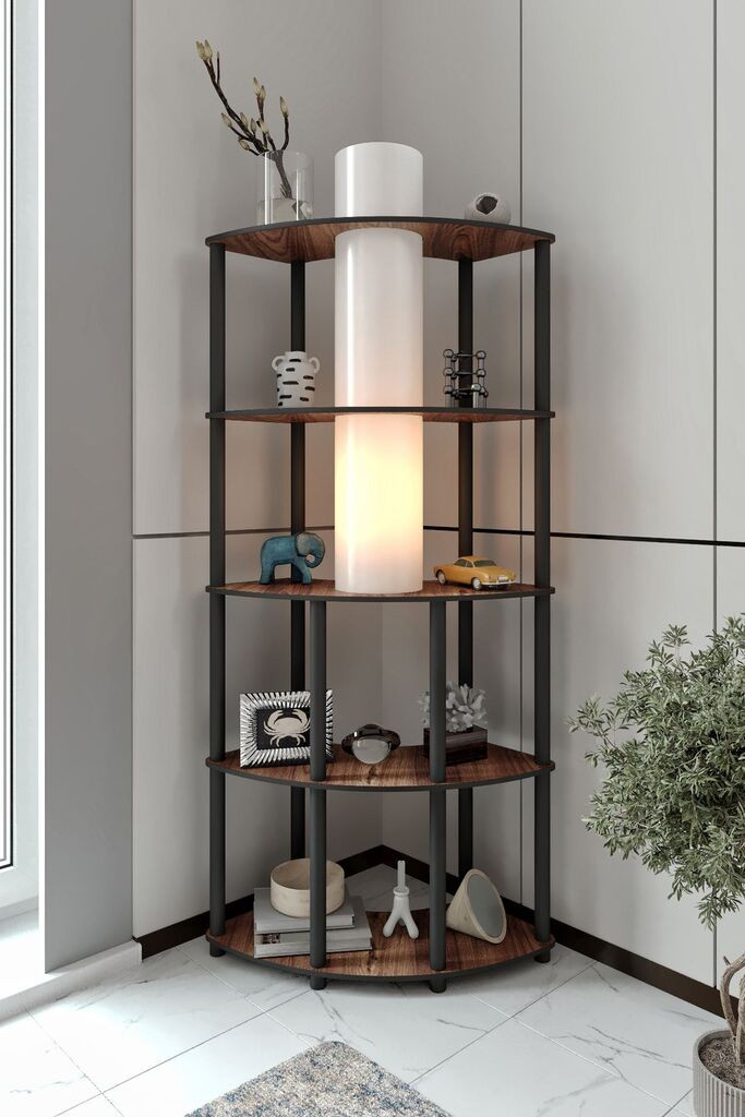 Opviq Podna lampa Conrad, 150 cm, Smeđa