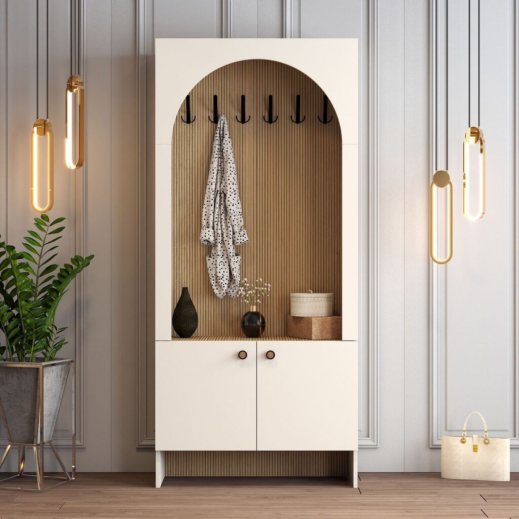 Hanah Home Chiviluk Palermo K, 90x 200,6x 37 cm, krem