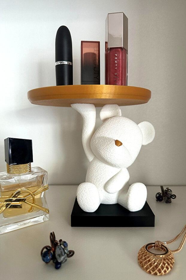 Aberto Design Dekorativna figura Cutie Bear, bijela