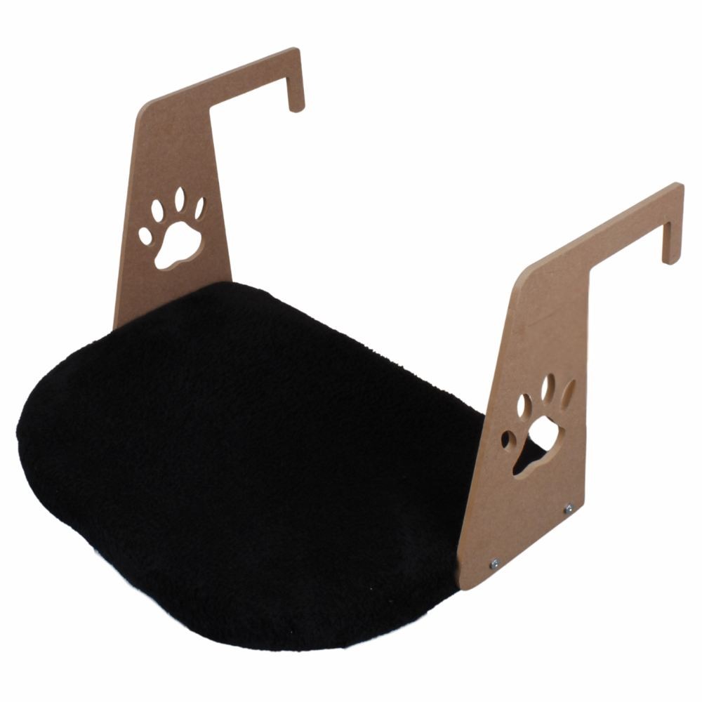 Mačji krevet Paws & Whiskers Riana, crni