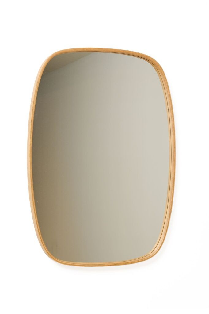 Hanah Home Mirror Cloudy 62, Hrast