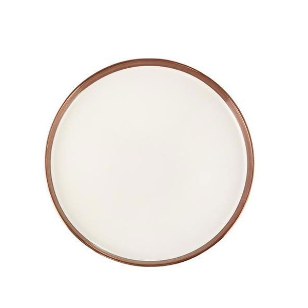 Porland Desertni tanjir Copper, 18 cm, 6 kom, Bijeli