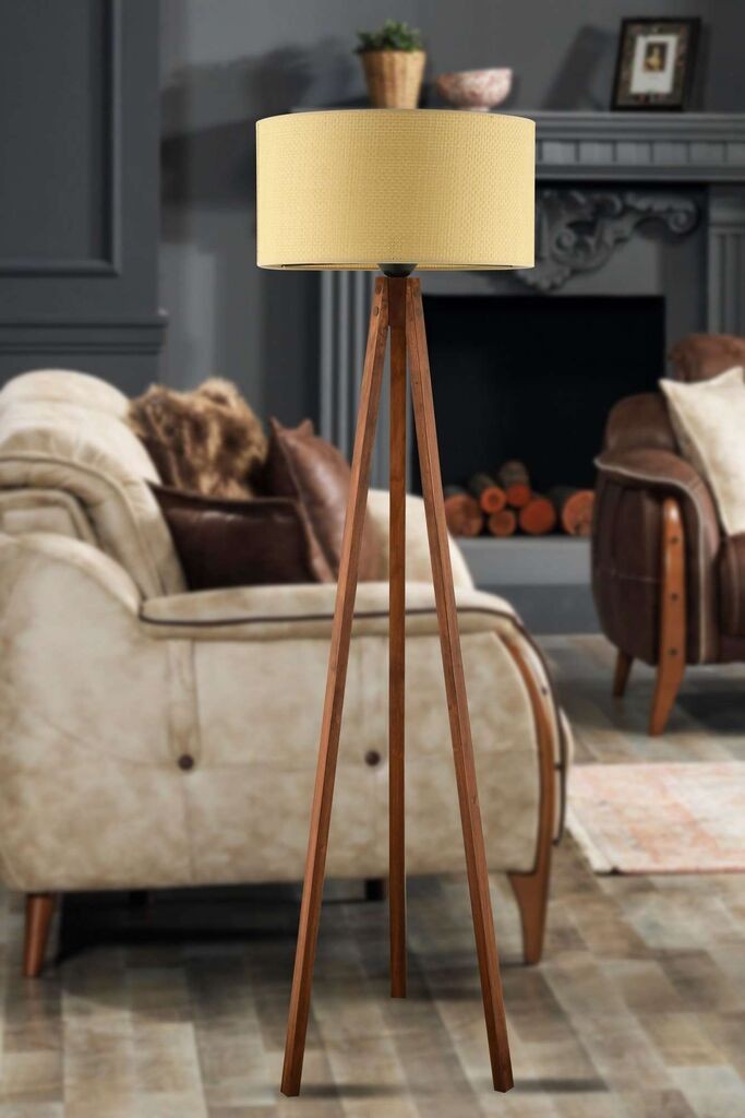 Opviq podna lampa 64909, 140 cm, krem