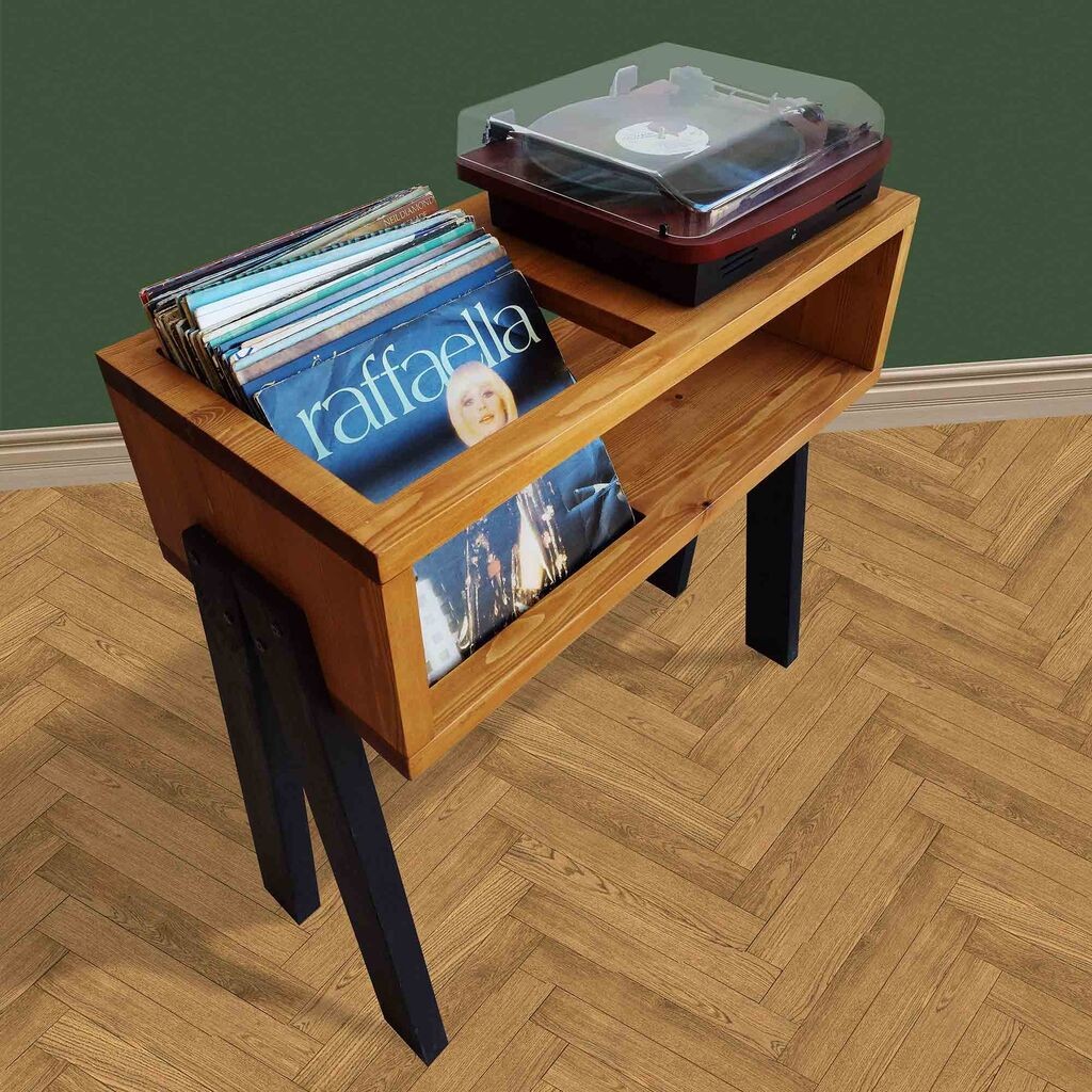 Hanah Home stalak za gramofon CPT2012-80, 80x85x40 cm