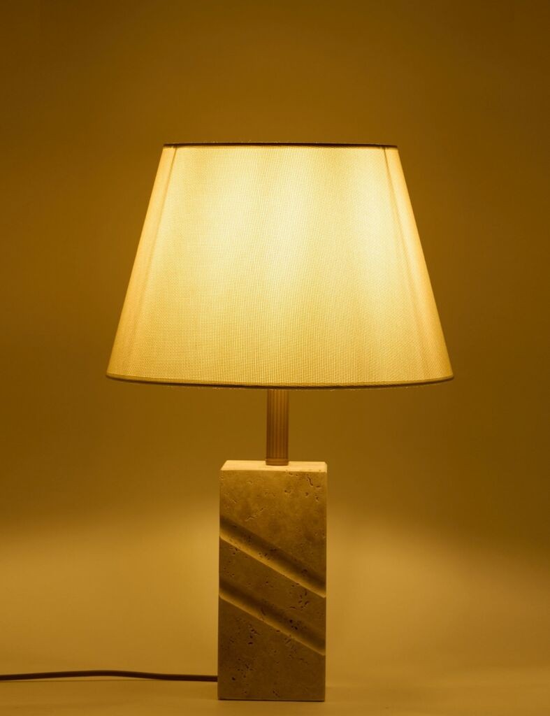 Opviq Stona lampa Valen, Krem