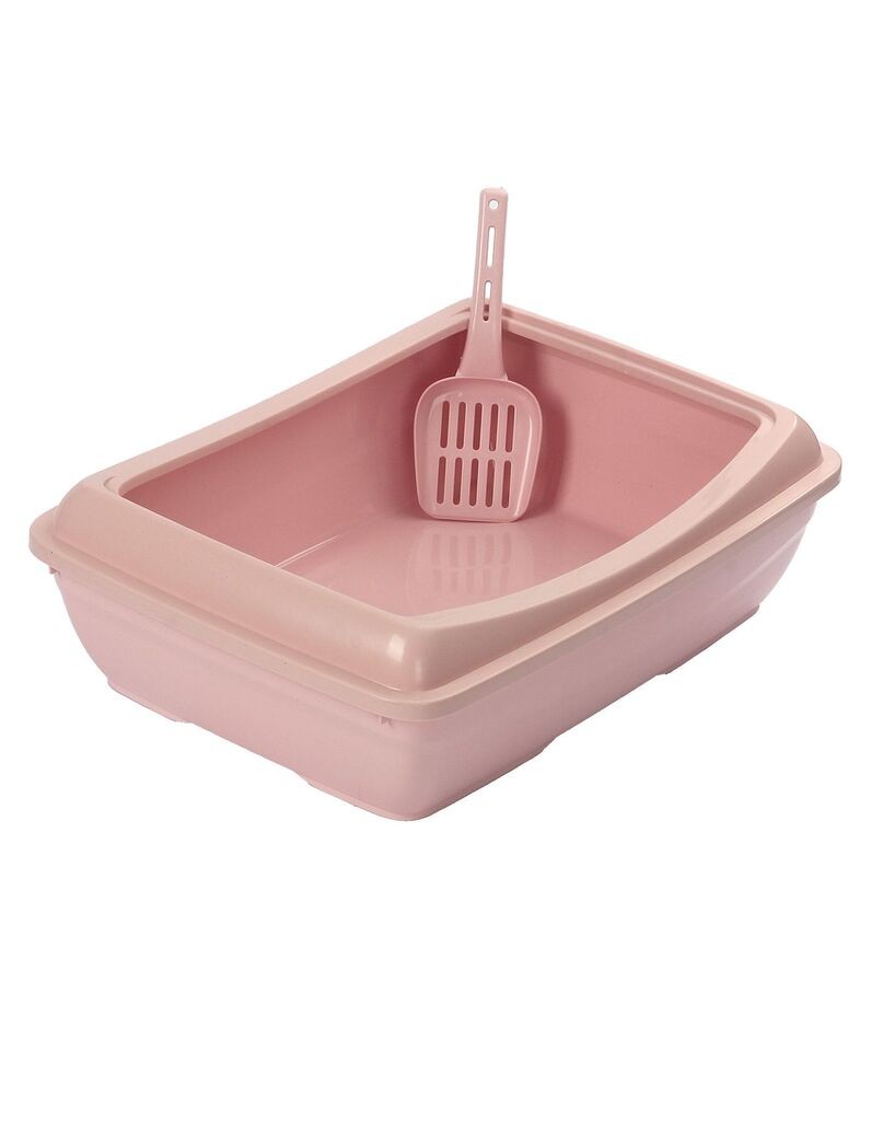 Paws & Whiskers Otvoreni mačji WC 5091-1, Roza