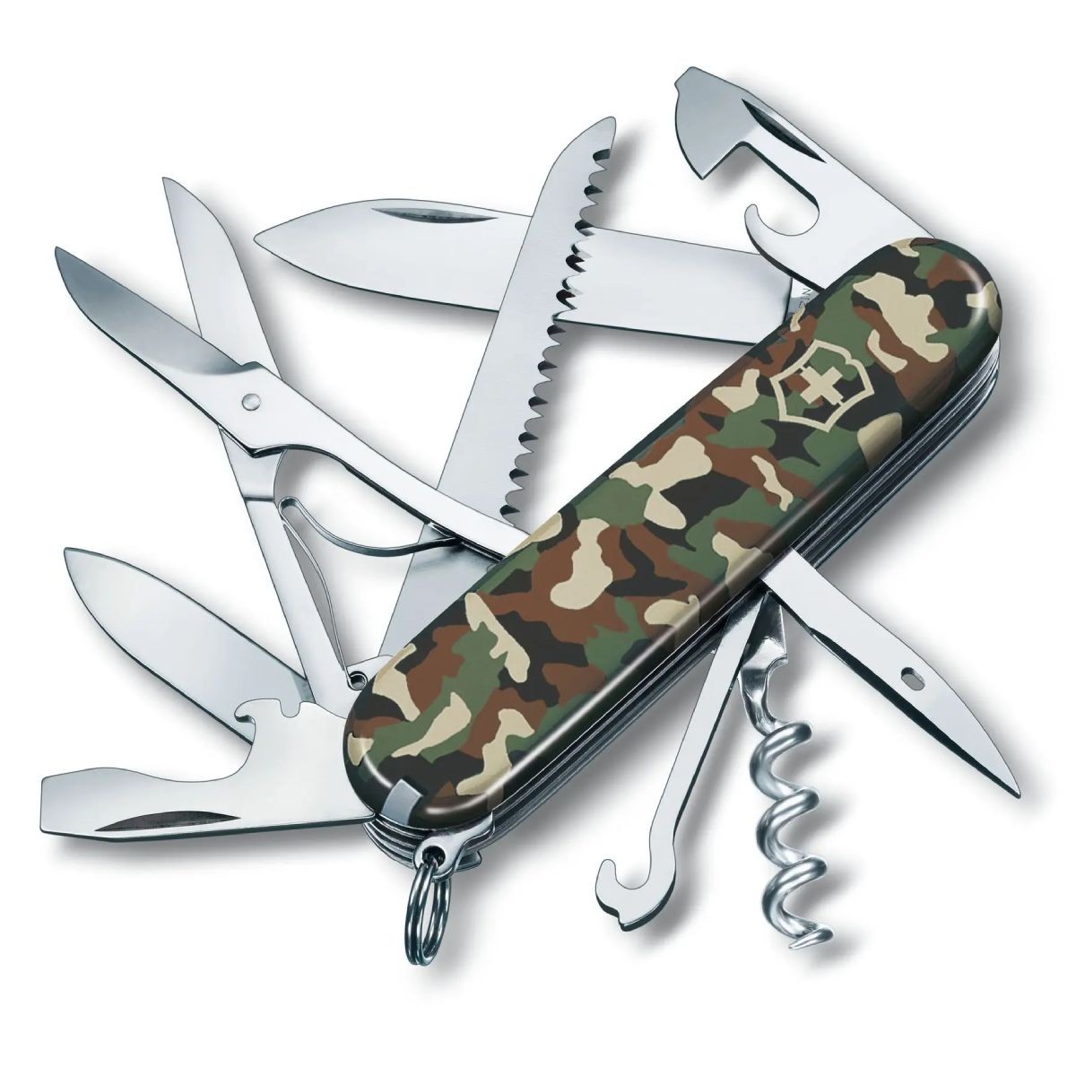 Victorinox Huntsman džepni nož, Zeleni