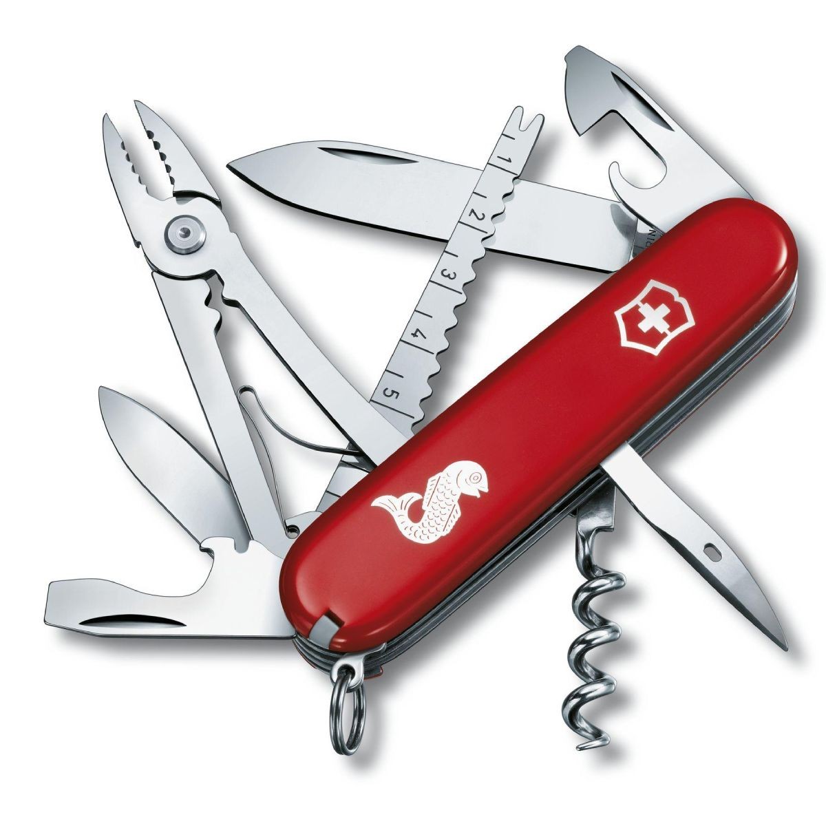 Victorinox Swiss army knife angler, Crvena