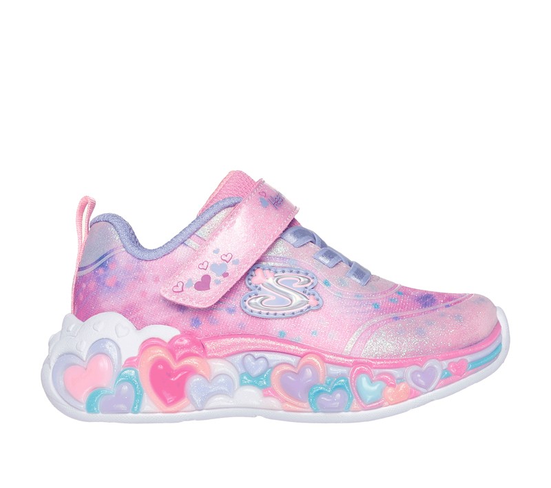SKECHERS dječje cipele Eternal Heart Lights, roze