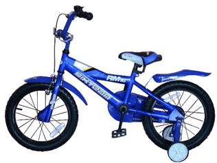 Sixteam Dječiji muški bicikl, 16', Plavi
