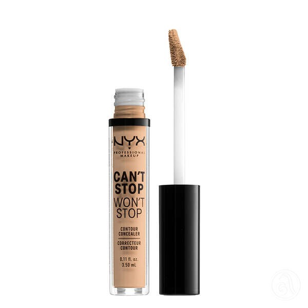 NYX Professional Makeup Tečni korektor Can't Stop Won't Stop CSWSC07, Natural, 3.5 ml