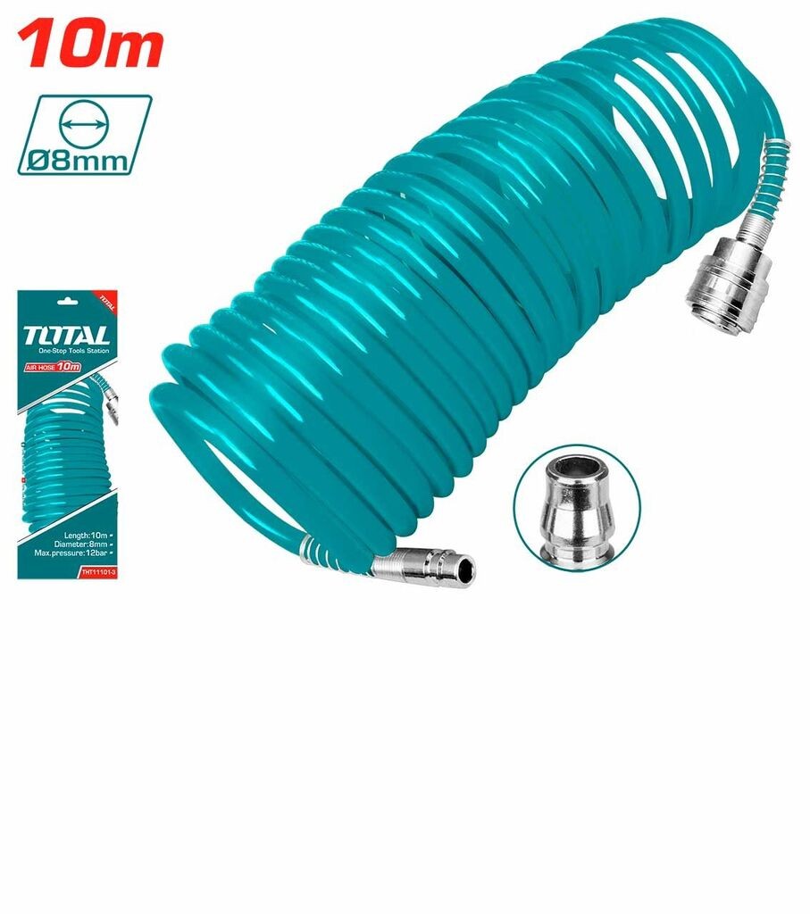 Total Tools Spiralno zračno crijevo THT11101, 10 m