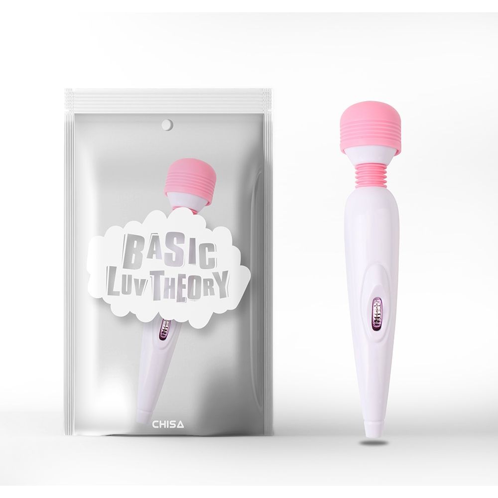 Chisa Vibrator Basic Luv mini Wand, Bijeli