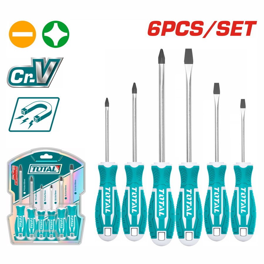 Total Tools 6-dijelni set odvijača (THT250606)