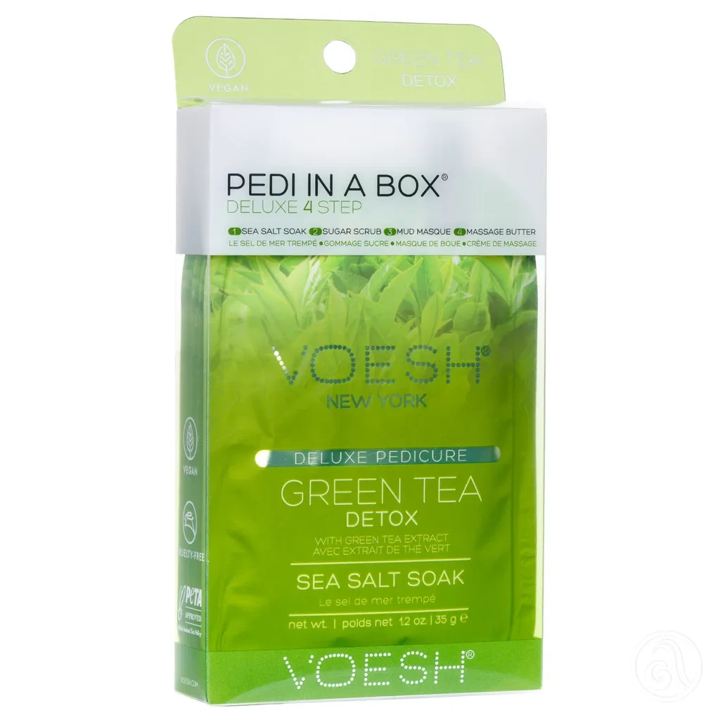 Voesh Pedikir set Green Tea Detox 4 Step