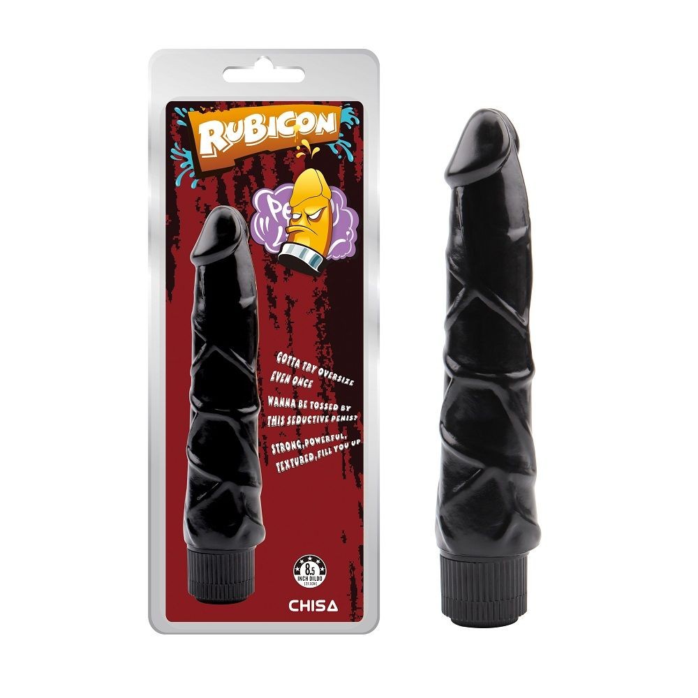Chisa Vibrator Ignate Cock, Crni