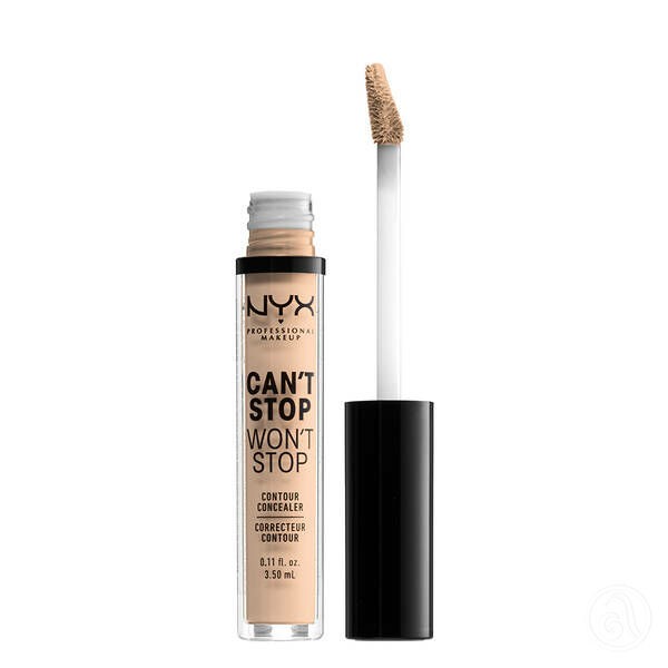 NYX Professional Makeup Tečni korektor Can't Stop Won't Stop CSWSC06, Vanilla, 3.5 ml