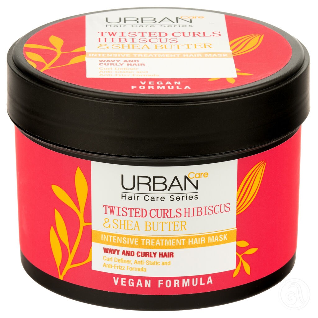 Urban care Maska za negu kovrdžave kose hibiskus i šea puter, 230 ml
